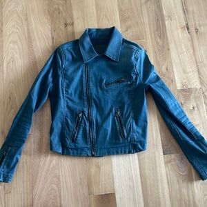 AG stretchy jean jacket